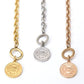 Coin Accent Chain Necklace - 1985 the VAULT Boutique
