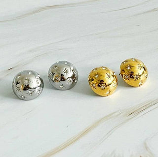 Starlight Sphere Stud Earrings - 1985 the VAULT Boutique