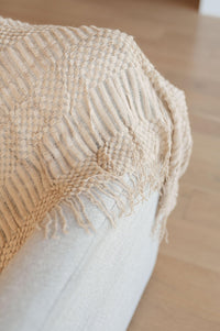 Graham Blanket Single Cuddle Size in Beige - Happily Ever Atchison Shop Co.