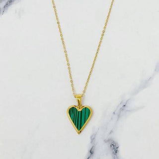 Heart Of Gold Necklace - 1985 the VAULT Boutique