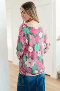 Group Chat Floral Top - Happily Ever Atchison Shop Co.