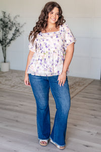 Harmoniously Together Square Neck Blouse - Happily Ever Atchison Shop Co.