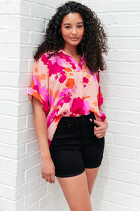 Hazy Cosmic Jive Relaxed Blouse - Happily Ever Atchison Shop Co.