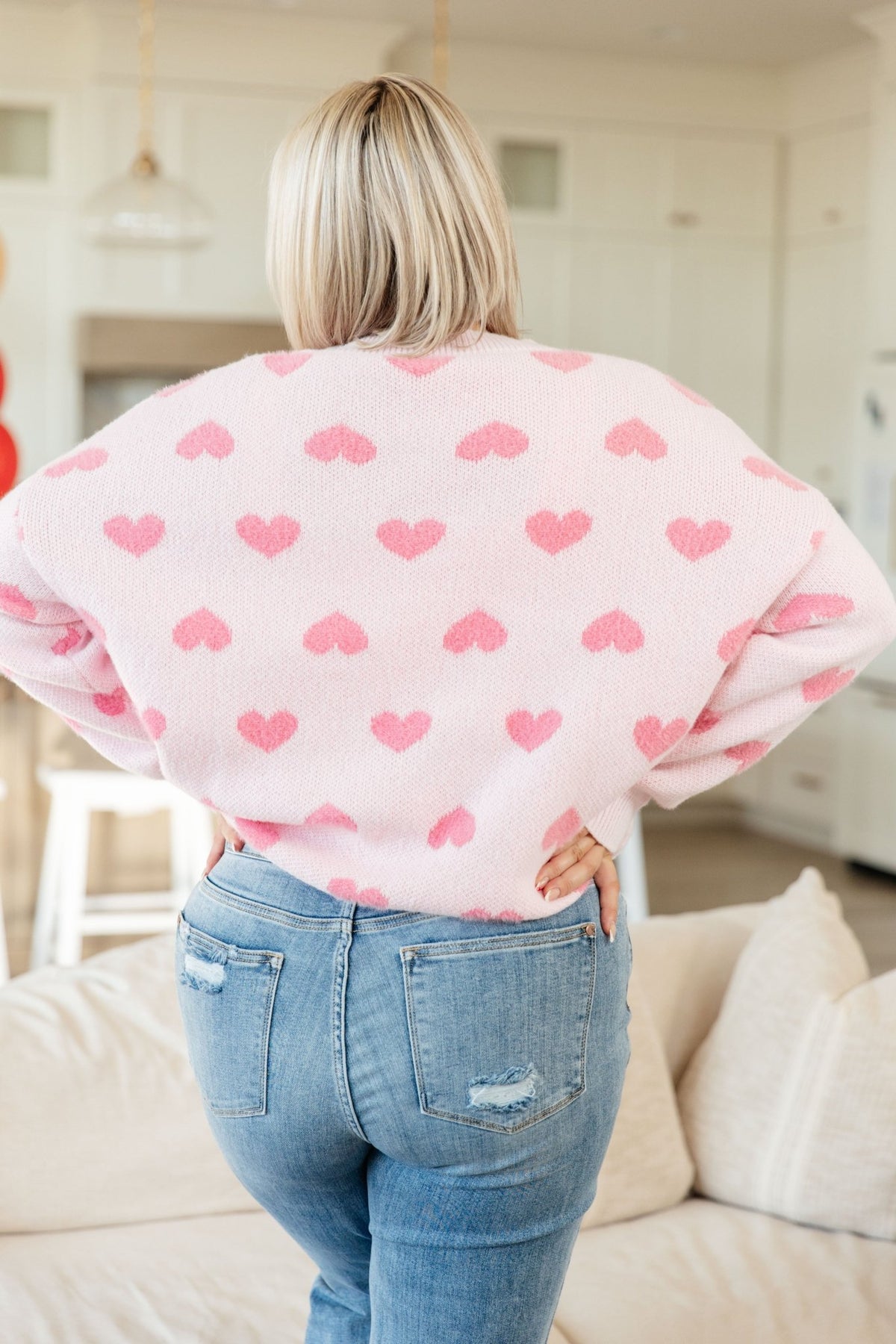 Heart On My Sleeves Sweater - Happily Ever Atchison Shop Co.