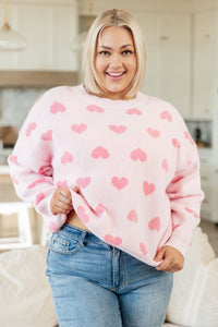 Heart On My Sleeves Sweater - Happily Ever Atchison Shop Co.