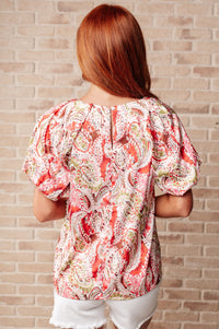 Hello, It's Me Paisley Blouse - Happily Ever Atchison Shop Co.