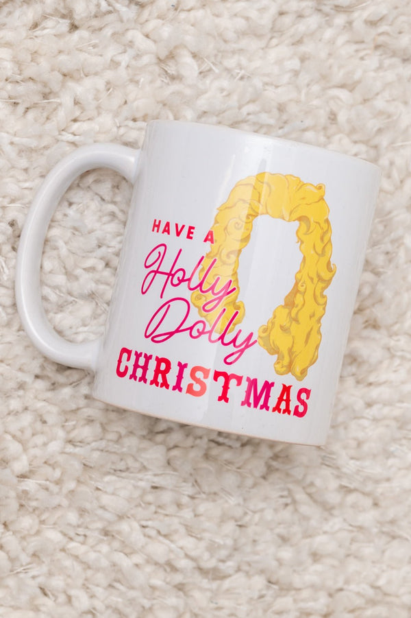 Holly Dolly Christmas Mug - Happily Ever Atchison Shop Co.