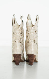 Houston Western Boots in Champagne - 1985 the VAULT Boutique