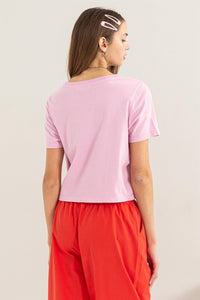 HYFVE Round Neck Cropped T - Shirt - Happily Ever Atchison Shop Co.