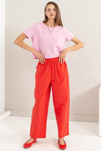 HYFVE Round Neck Cropped T - Shirt - Happily Ever Atchison Shop Co.