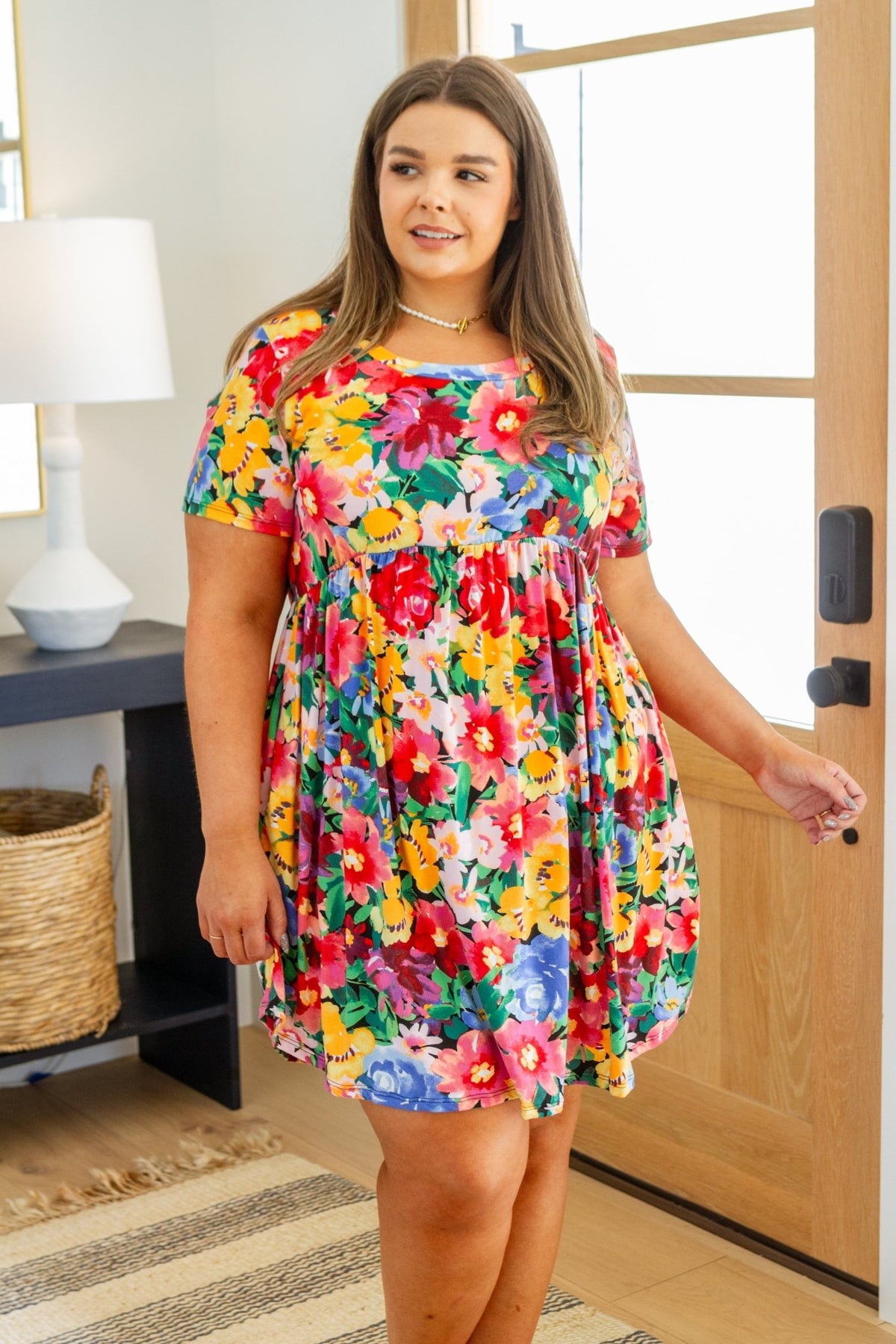 In The Garden Floral Dress - Happily Ever Atchison Shop Co.