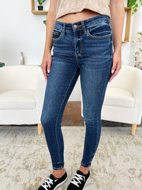 Judy Blue Full Size Classic Handsand Skinny Jeans - Happily Ever Atchison Shop Co.