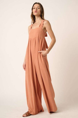 Mittoshop Sleeveless Wide Leg Jumpsuit - 1985 the VAULT Boutique