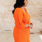 Roll With me Romper in Tangerine - 1985 the VAULT Boutique