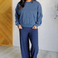 Shavasana Everyday Wide Leg Jumpsuit in Navy - 1985 the VAULT Boutique