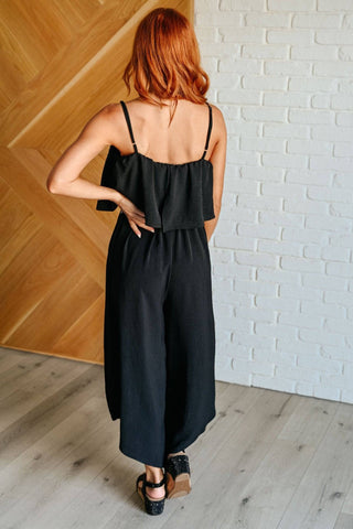 When All is Said and Done Spaghetti Strap Jumpsuit - 1985 the VAULT Boutique