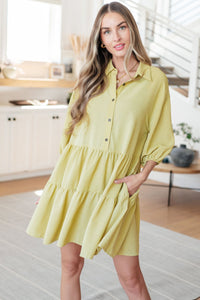 Just Like Honey Tiered Dress - Happily Ever Atchison Shop Co.