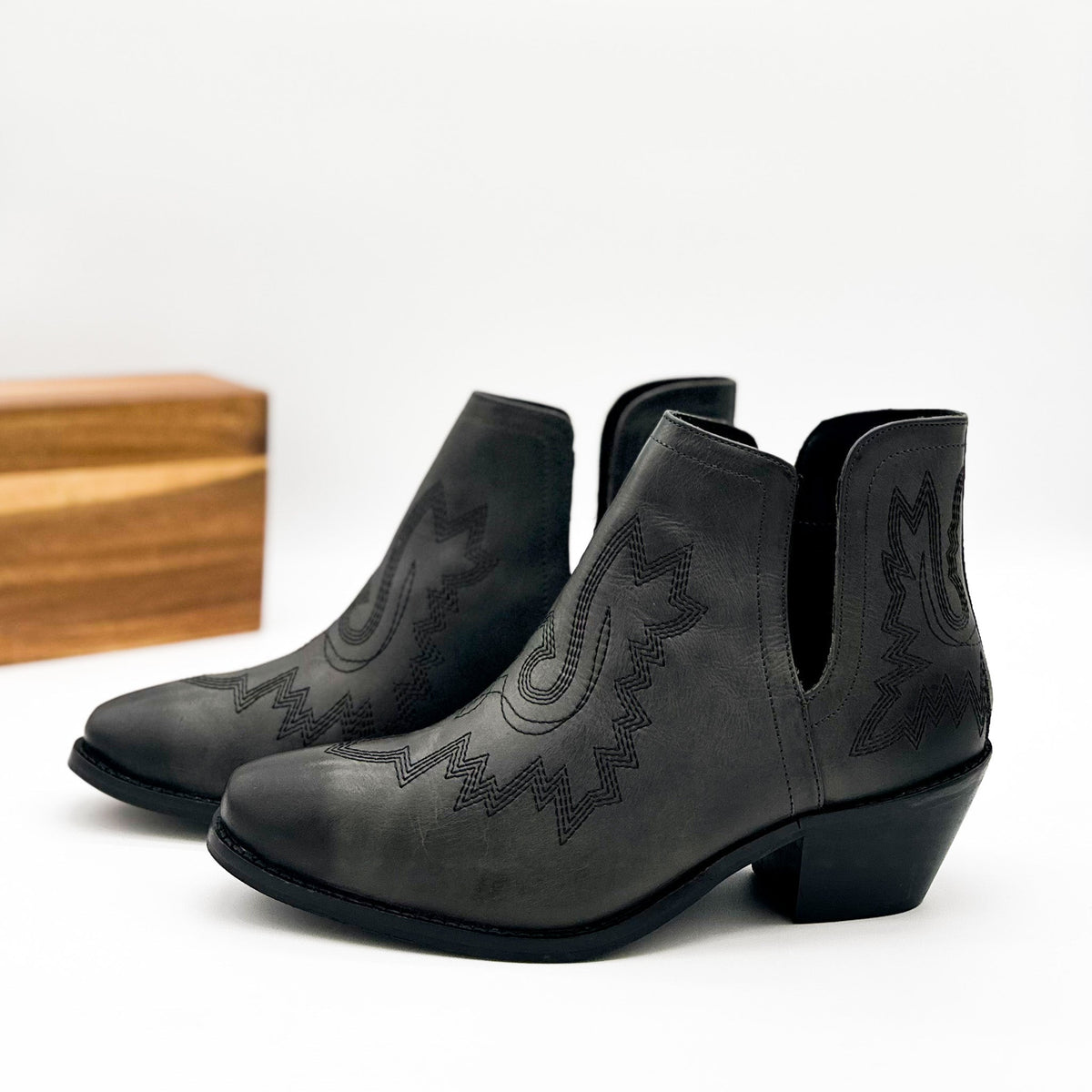 Kickin' Booties in Black - 1985 the VAULT Boutique