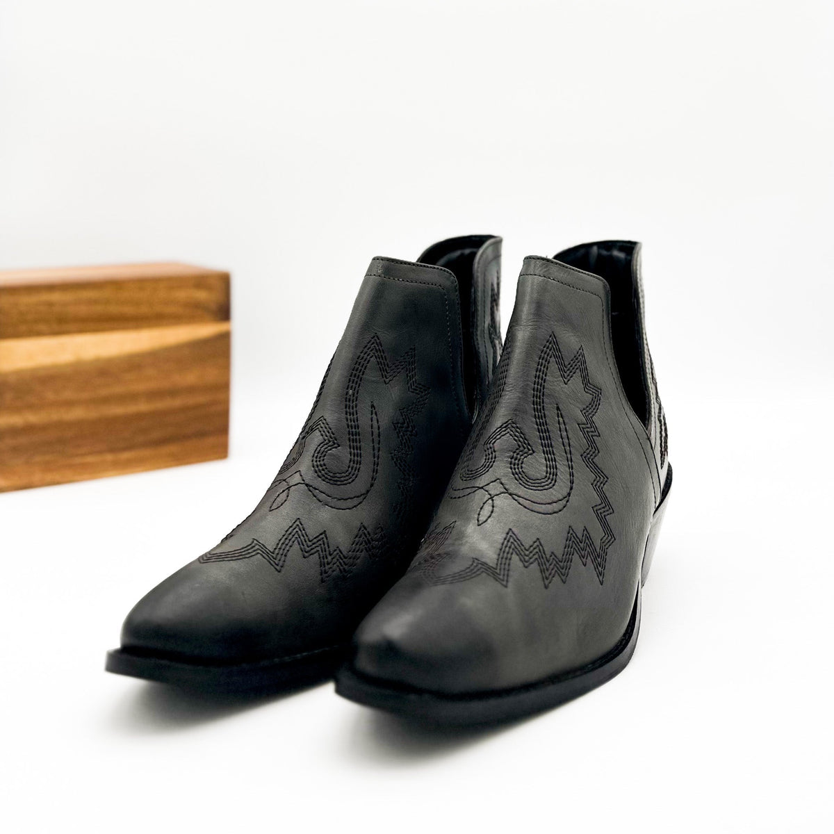 Kickin' Booties in Black - 1985 the VAULT Boutique