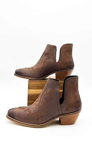 Kickin' Booties in Brown - 1985 the VAULT Boutique