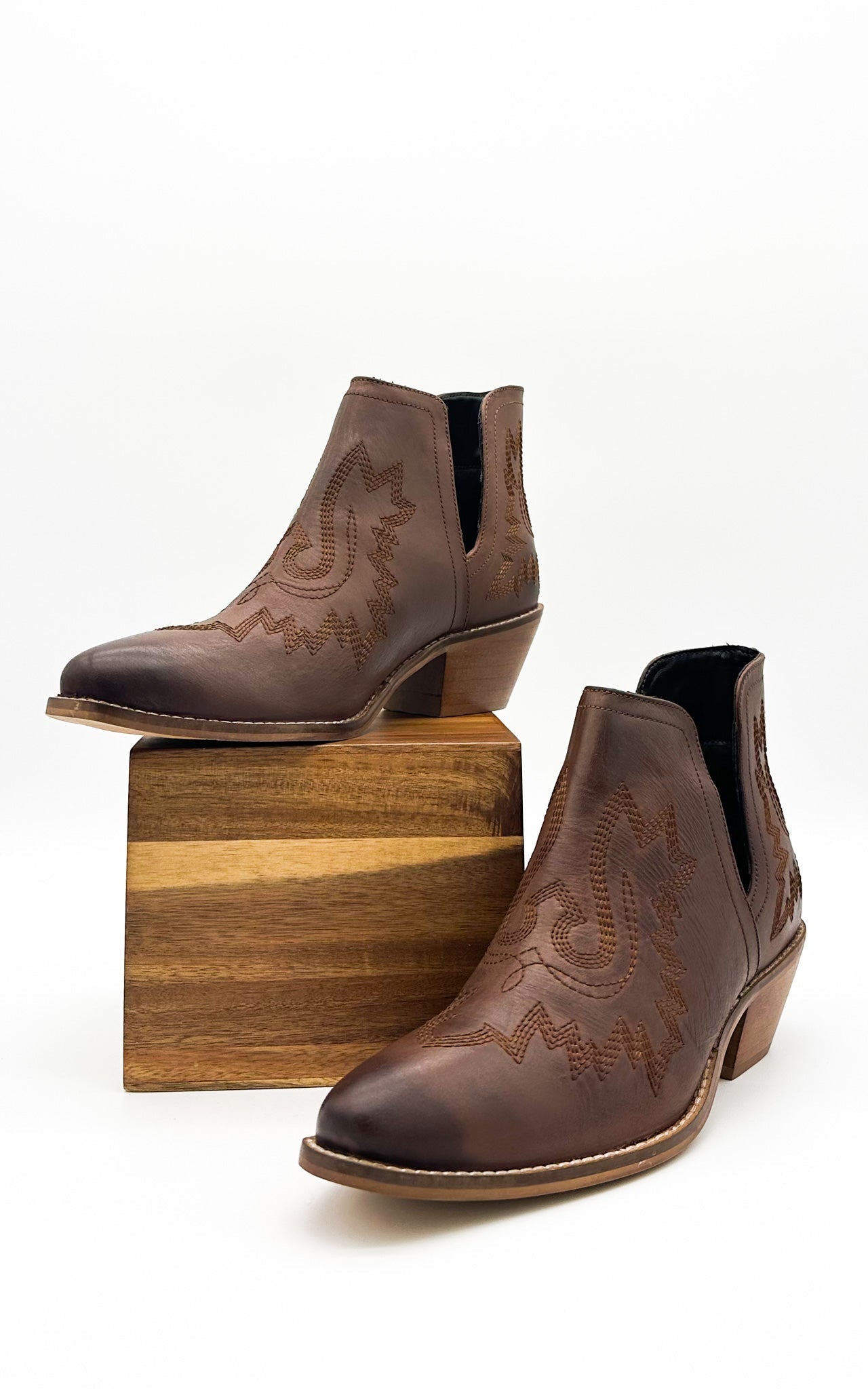 Kickin' Booties in Brown - 1985 the VAULT Boutique