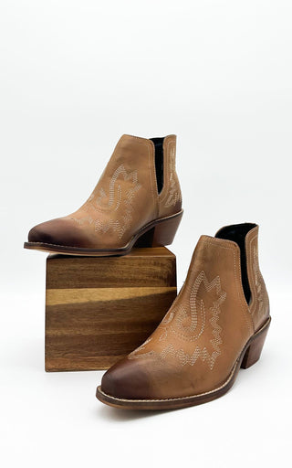 Kickin' Booties in Tan - 1985 the VAULT Boutique