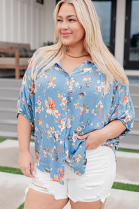 Lanikai Floral Button Down - Happily Ever Atchison Shop Co.