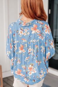 Lanikai Floral Button Down - Happily Ever Atchison Shop Co.