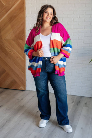 Bold Flirt Button Down Cardigan - 1985 the VAULT Boutique