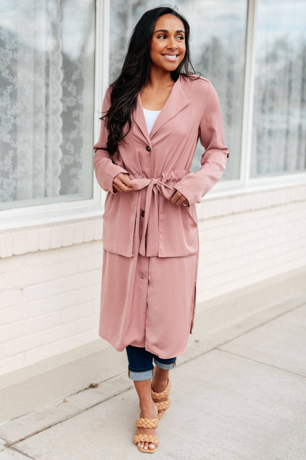 First Day Of Spring Jacket in Dusty Mauve - 1985 the VAULT Boutique