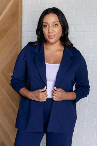 Magic 3/4 Blazer in Navy - 1985 the VAULT Boutique