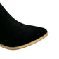 Leonor Suede Ankle Boot in Black - 1985 the VAULT Boutique
