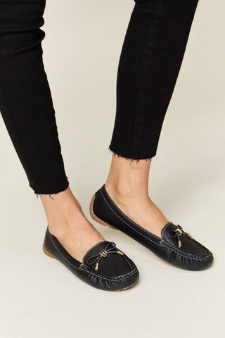 Forever Link Slip On Bow Flats Loafers - 1985 the VAULT Boutique