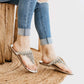 Loving U Sandals in Silver