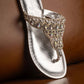 Loving U Sandals in Silver