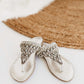 Loving U Sandals in Silver