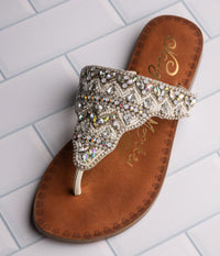 Loving U Sandals in White - 1985 the VAULT Boutique