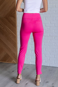 Magic Skinny 28" Pants in Hot Pink - Happily Ever Atchison Shop Co.