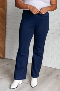 Magic Straight Pants in Navy - Happily Ever Atchison Shop Co.