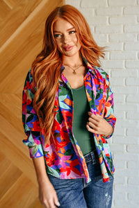 Make Like a Tree and Leaf Button Up Blouse - Happily Ever Atchison Shop Co.