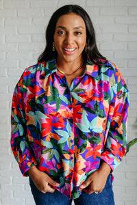 Make Like a Tree and Leaf Button Up Blouse - Happily Ever Atchison Shop Co.