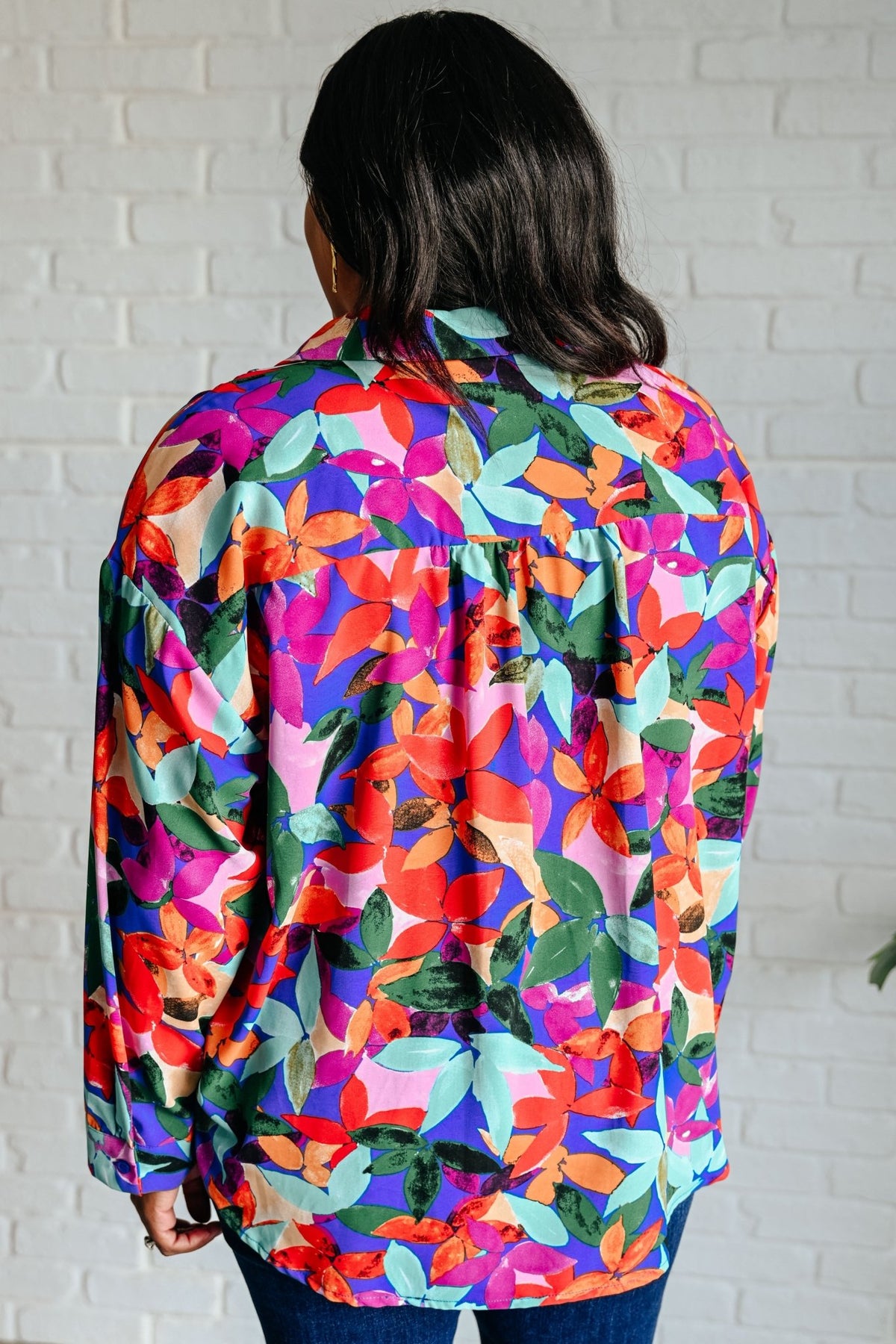 Make Like a Tree and Leaf Button Up Blouse - Happily Ever Atchison Shop Co.