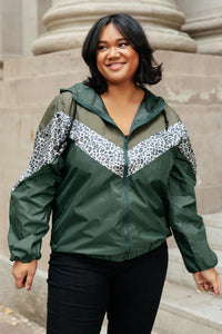 Make Your Move Windbreaker in Olive - Happily Ever Atchison Shop Co.