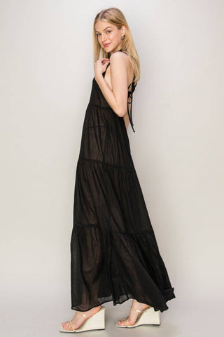 HYFVE Halter Neck Cover Up Maxi Dress - 1985 the VAULT Boutique