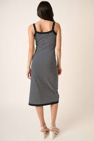 Mittoshop Contrast Striped Midi Cami Dress - 1985 the VAULT Boutique