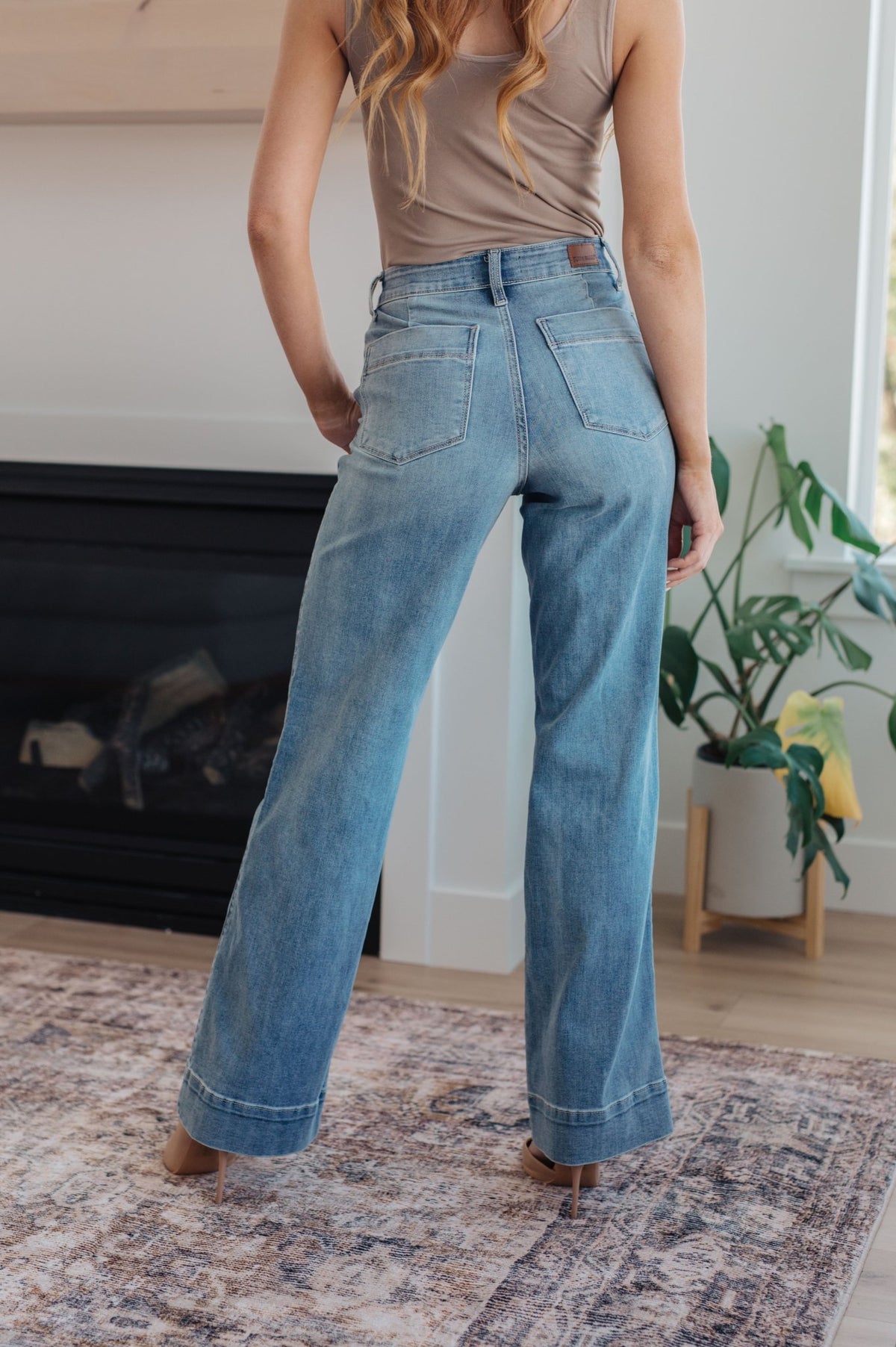 Mindy Mid Rise Wide Leg Jeans - Happily Ever Atchison Shop Co.