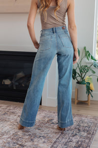 Mindy Mid Rise Wide Leg Jeans - Happily Ever Atchison Shop Co.