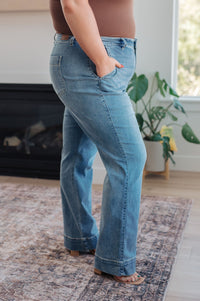 Mindy Mid Rise Wide Leg Jeans - Happily Ever Atchison Shop Co.