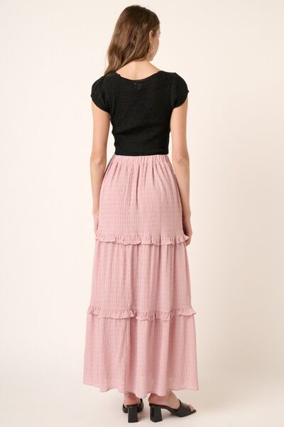 Mittoshop Drawstring High Waist Frill Skirt - Happily Ever Atchison Shop Co.