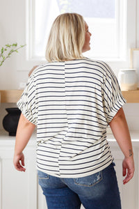 Much Ado About Nothing Striped Top - Happily Ever Atchison Shop Co.